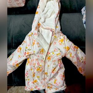 Girls 4T floral jacket
